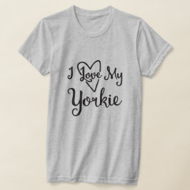 I Kärlek My Yorkie T Shirt
