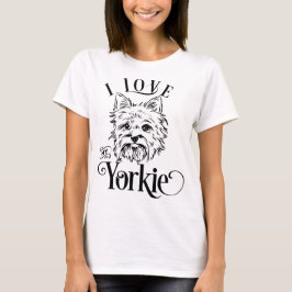I Kärlek My Yorkie T Shirt