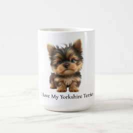 I Kärlek My Yorkshire Terrier Kaffemugg