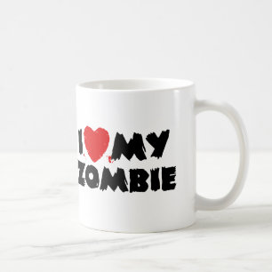 I Kärlek My Zombie Kaffemugg