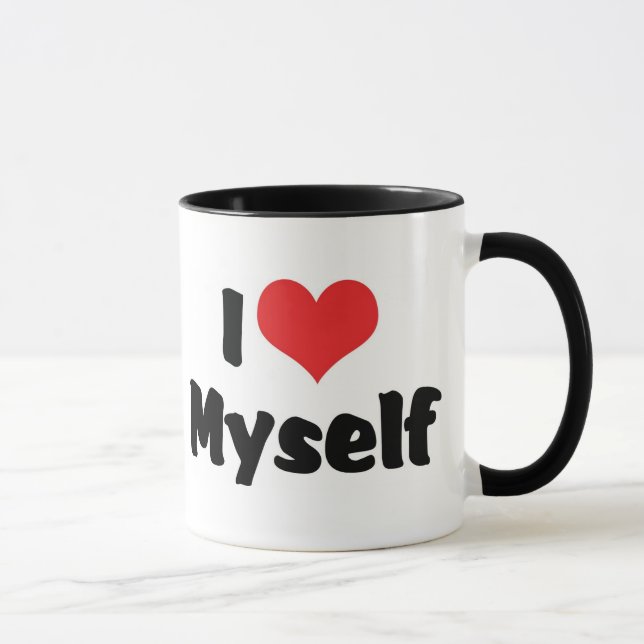 I Kärlek Myself Mugg (Höger)