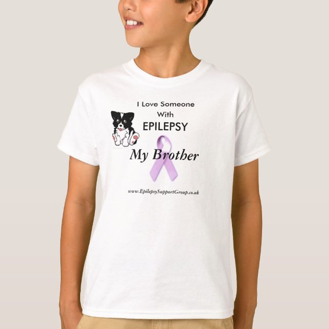 I kärlek någon med epilepsi tee (Framsida)