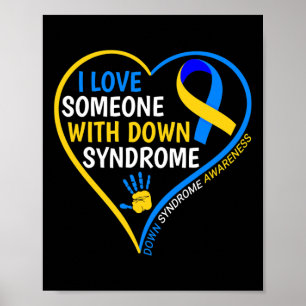 I Kärlek någon med nedåtsyndrom - nedåtsyndrom Poster