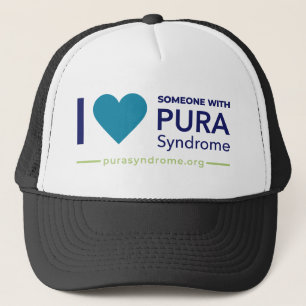I KÄRLEK någon med PURA Syndrome Truckerkeps