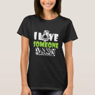 I Kärlek någon Sällsynt Zebra Sällsynt Disease Awa T Shirt
