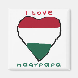 I Kärlek Nagypapa Magnet