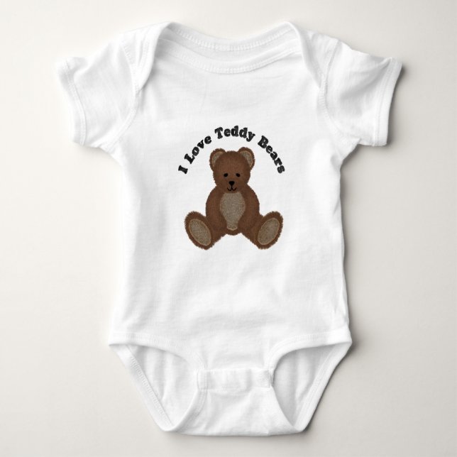 I Kärlek Nalles Fuzzy Buddy Infant Tee (Framsida)