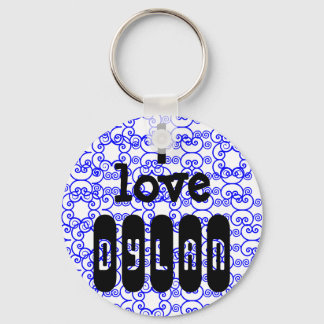 I kärlek *namn-nyckelkedja nyckelring