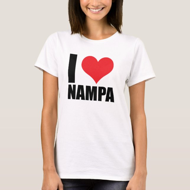 I kärlek Nampa T Shirt (Framsida)