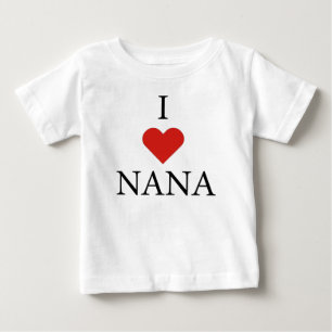 I KÄRLEK NANA Baby T-Shirt