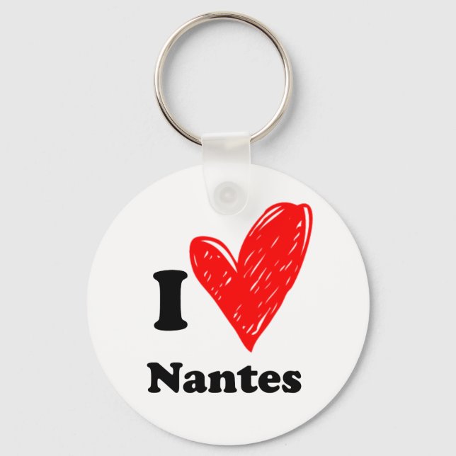 I kärlek Nantes Nyckelring (Framsida)
