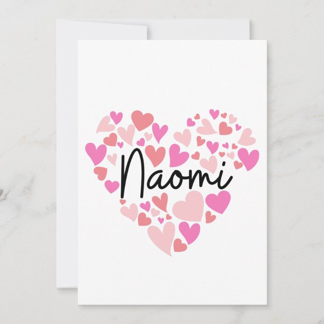 I kärlek Naomi Tack Kort (Framsida)