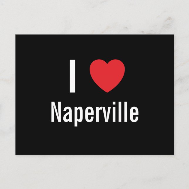 I kärlek Naperville Vykort (Framsida)