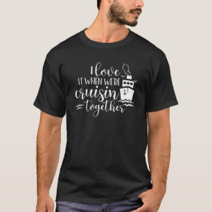 i kärlek när vi marscherar ihop familjematerial t shirt