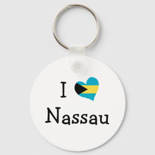 I Kärlek Nassau Nyckelring