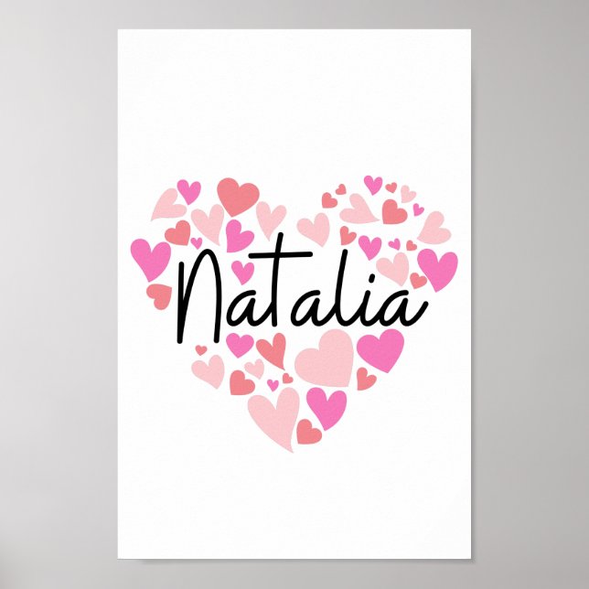I kärlek Natalia Poster (Framsidan)