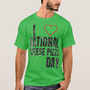 I Kärlek, nationalostdag i Pizza T Shirt
