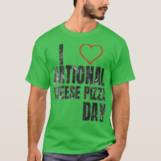 I Kärlek, nationalostdag i Pizza T Shirt