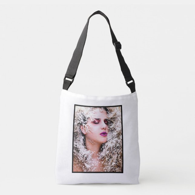 I KÄRLEK natur-Kor Bag. Axelväska (Framsida)