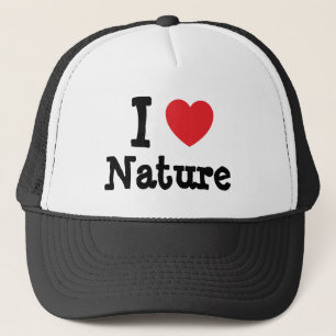 I kärlek Nature anpassningsbar personlig Keps