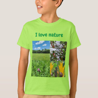 I Kärlek Nature Kids Shirt T