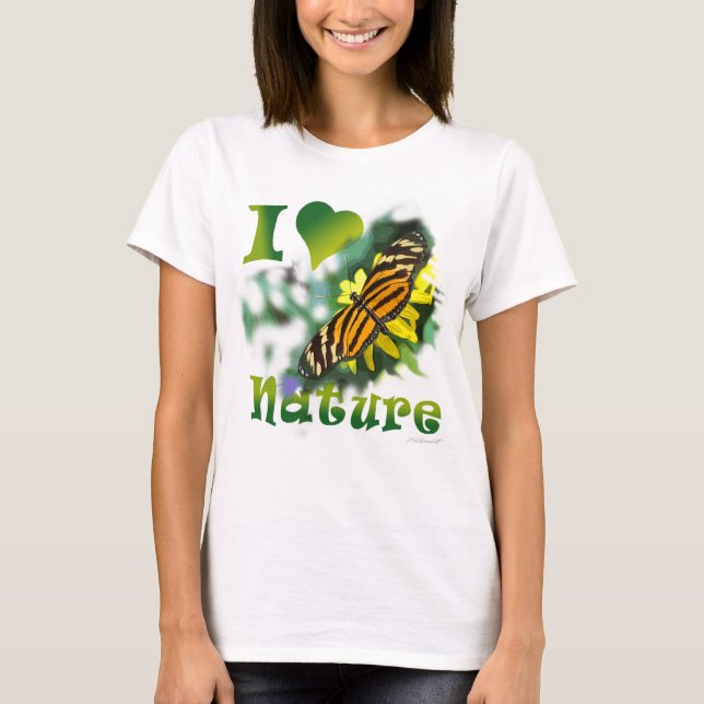 I Kärlek Nature Shirt Tee (Framsida)