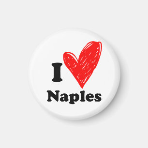 I kärlek Neapel Magnet