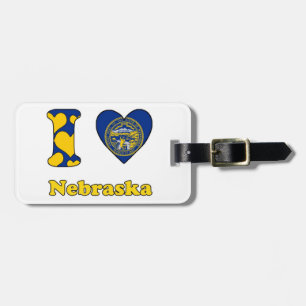 I kärlek Nebraska Bagagebricka