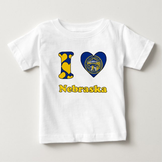 I kärlek Nebraska Tröja (Framsida)