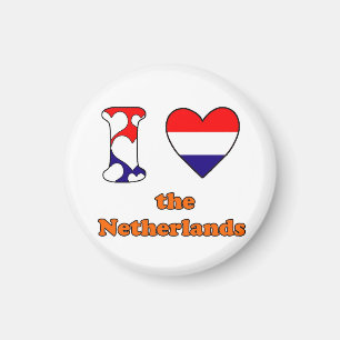 I kärlek Nederländerna magnet