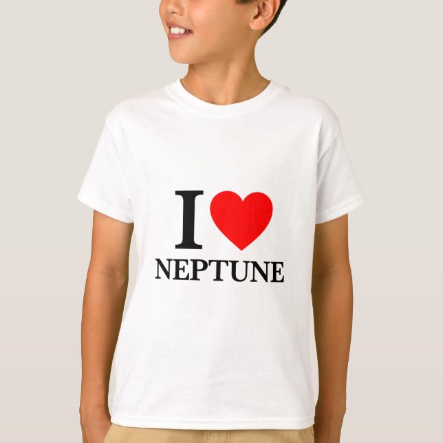 I Kärlek Neptune Tee (Framsida)