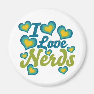 I Kärlek Nerds Magnet