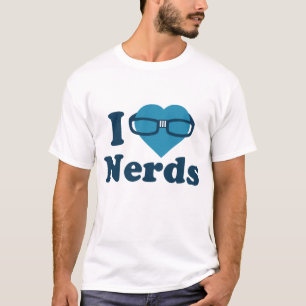 I Kärlek Nerds T Shirt