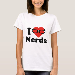 I Kärlek Nerds T Shirt