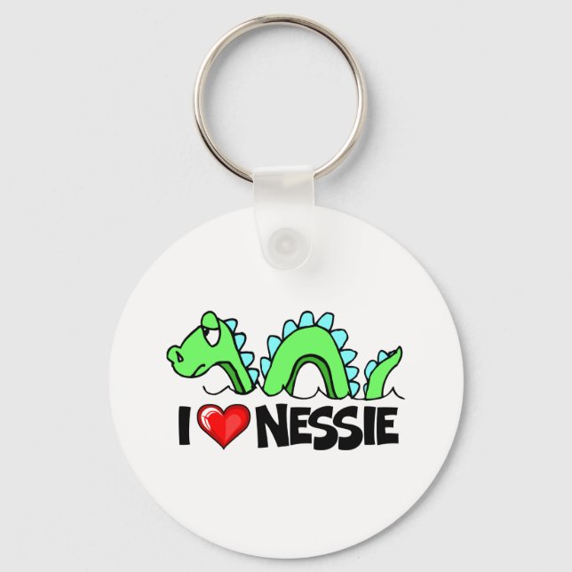 I Kärlek Nessie Nyckelring (Framsida)