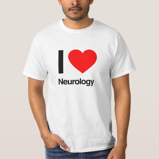 i kärlek neurologi t-shirt (Framsida)