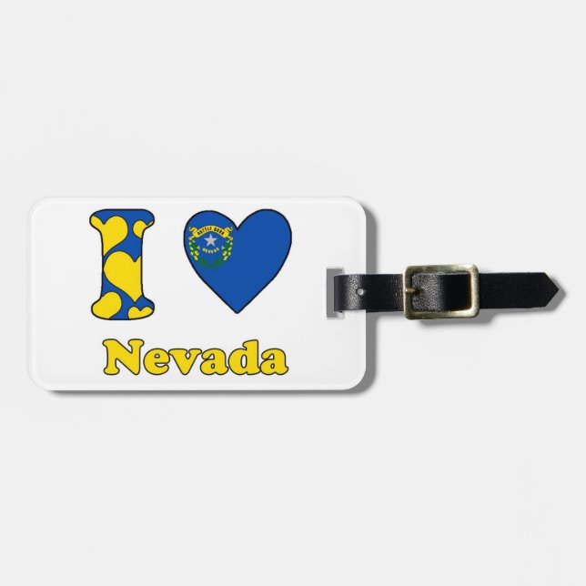 I kärlek Nevada Bagagebricka (Horisontell Framsida)