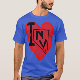 I Kärlek Nevada I Heart Nevada T Shirt