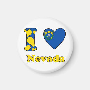 I kärlek Nevada Magnet