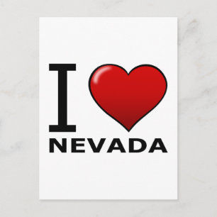 I KÄRLEK NEVADA VYKORT