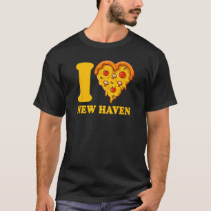 I Kärlek New Haven Connecticut Pizza... T Shirt
