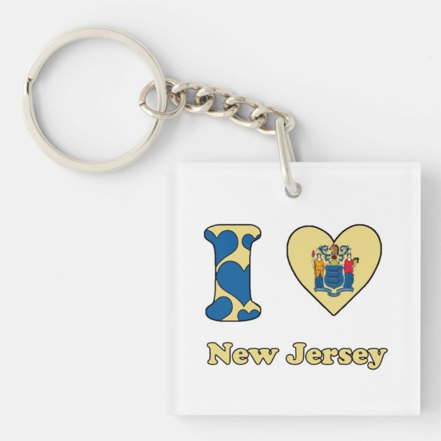 I KÄRLEK NEW JERSEY (Framsidan)