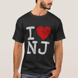 I Kärlek New jersey I Heart Nj T Shirt