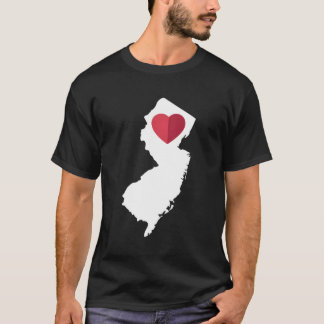 I Kärlek New jersey Nj Cute State Pride Heart Gift T Shirt