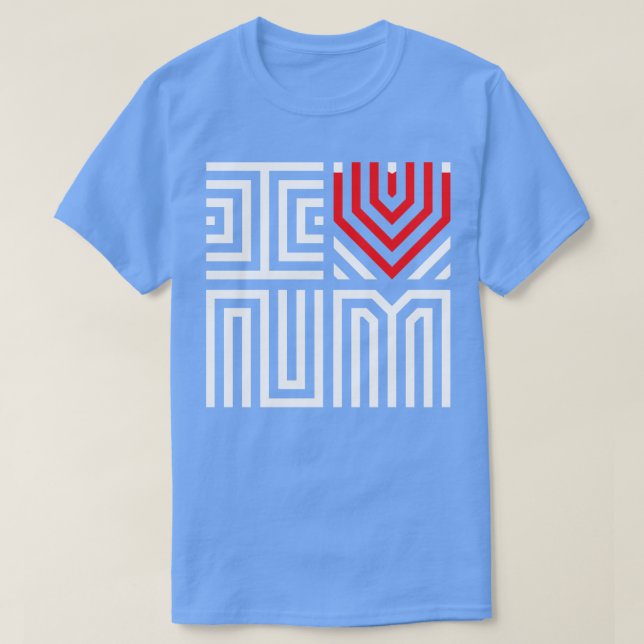 I KÄRLEK NEW MEXICO 2 T SHIRT (Design framsida)