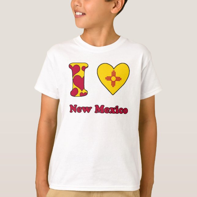 I KÄRLEK NEW MEXICO T-SHIRT (Framsida)