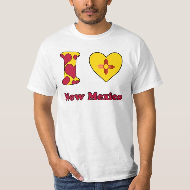 I KÄRLEK NEW MEXICO T-SHIRT (Framsida)