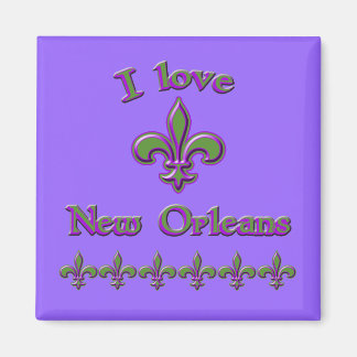 I Kärlek New Orleans T shirts, Mugg, Buttons Magnet