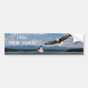 I Kärlek New York Bildekal