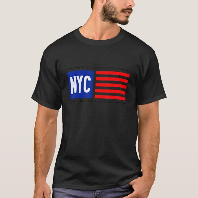 I Kärlek New York City njuter Coola New York City  T Shirt (Framsida)